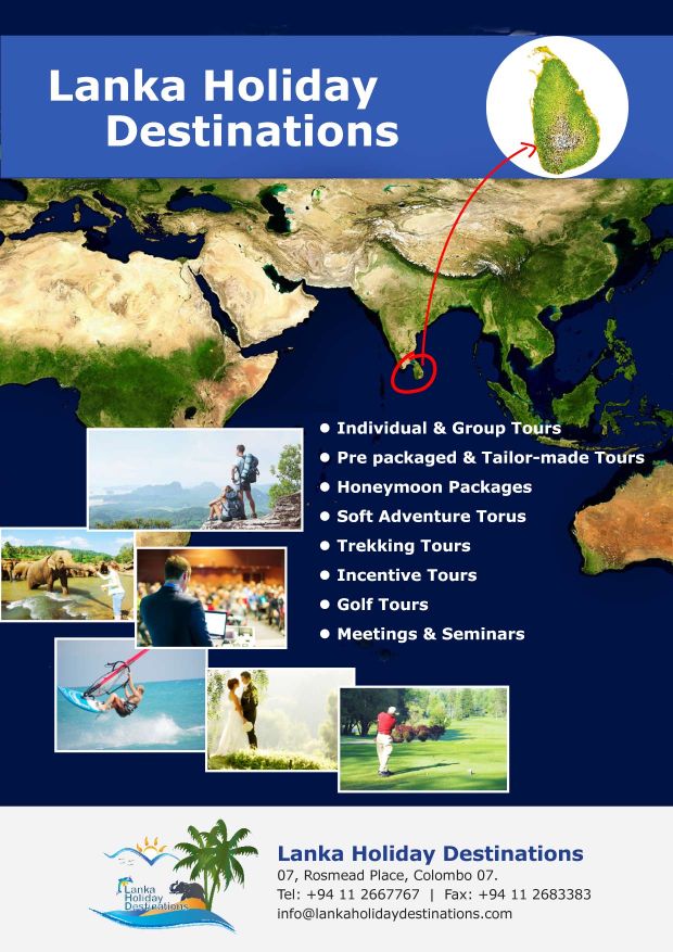 LANKA HOLIDAY DESTINATIONS ( PVT ) LTD Sri Lanka eLanka LANKA HOLIDAY DESTINATIONS ( PVT ) LTD Sri Lanka eLanka