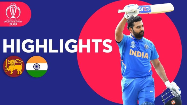 Watch Cricket Highlights – Sri Lanka vs India – ICC Cricket World Cup 2019