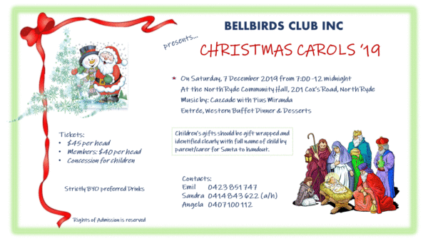 CAROLS FLYER