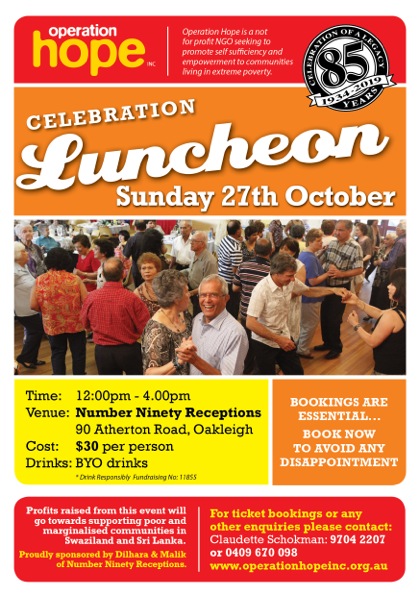 Celebration Luncheon
