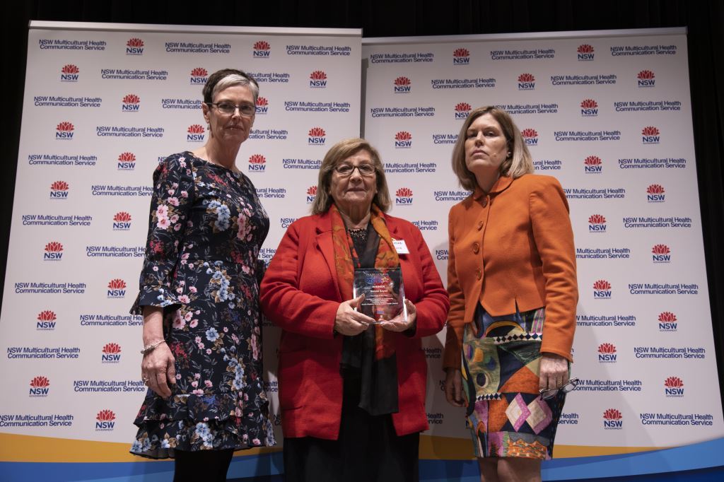 MHCS Award 2019 Winner for Volunteer of the Year