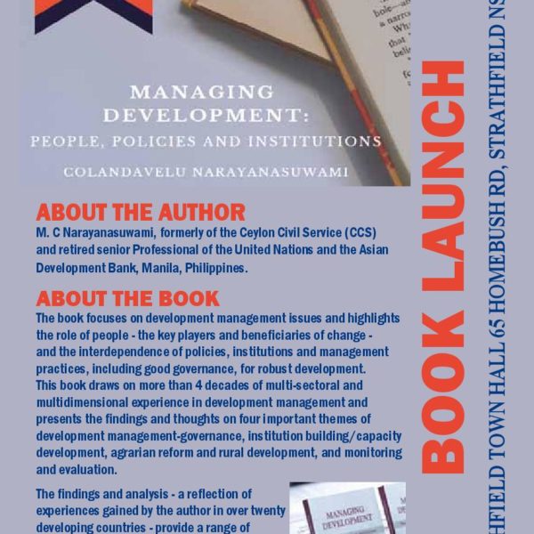 Forthcoming Book Launch