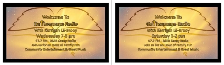 Gethsemane Radio Show – by Kerrigan La-Brooy