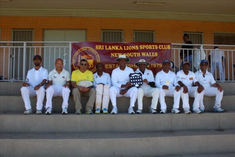 The annual cricket game between Sri Lanka Lions Sports Club & Instant Cricketers for the “Non Benders” shield