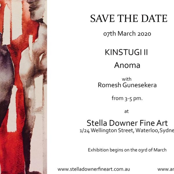KINSTUGI II Anoma with Romesh Gunesekera – Stella Downer Fine Art