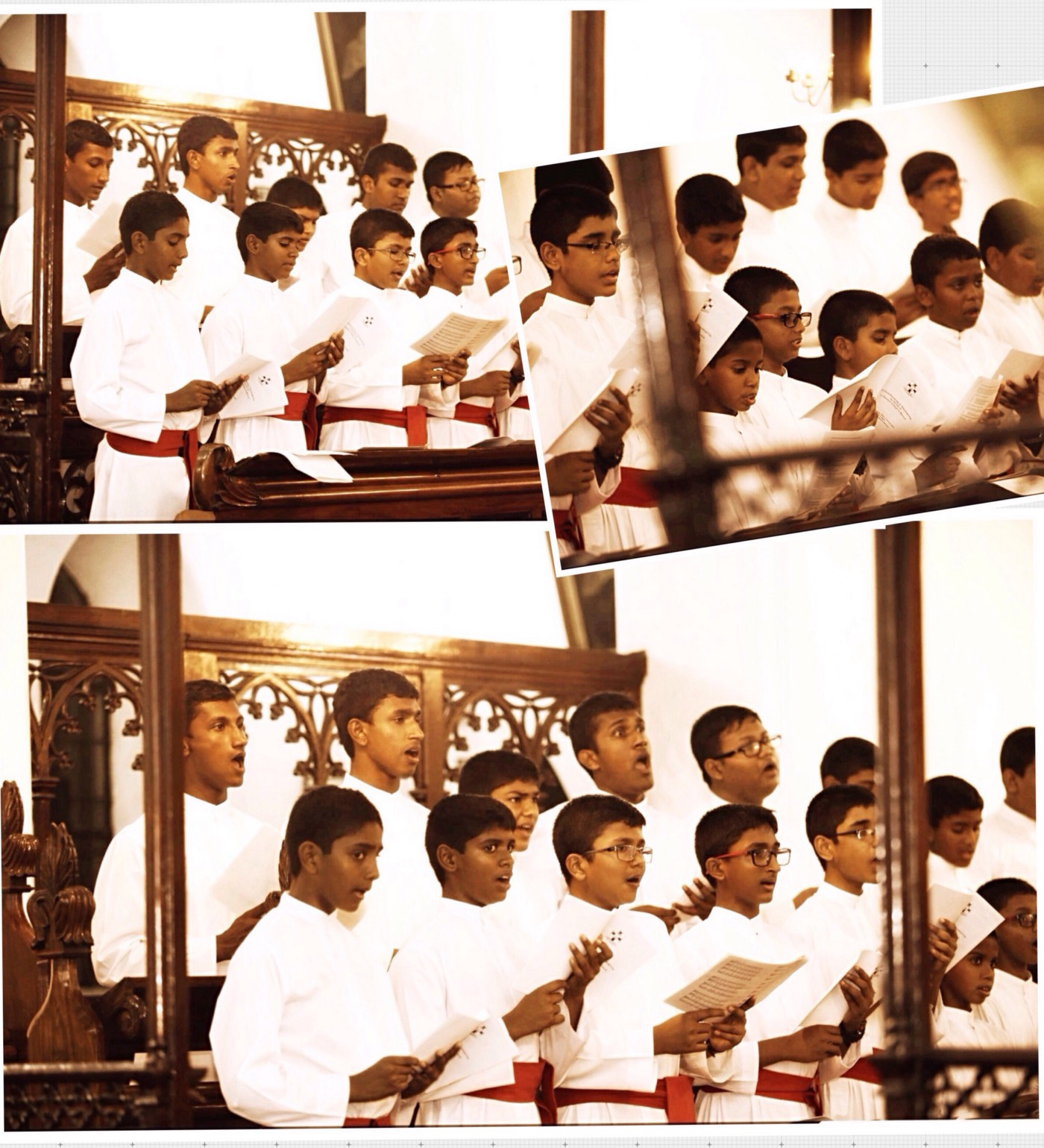 The Thomian choir 