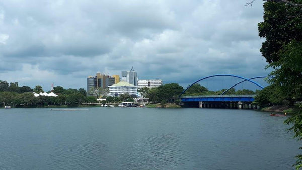 View of clean Colombo