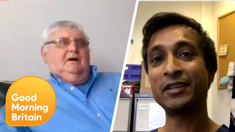Emotional Surprise for a COVID-19 Survivor | Good Morning Britain – surprise for Roy as he is reunited with Dr Hetti! (Dr. Hettiarachi)