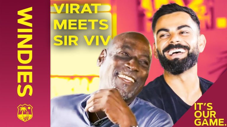 When Virat Met Sir Viv | Kohli Interviews West Indies Legend Sir Viv Richards