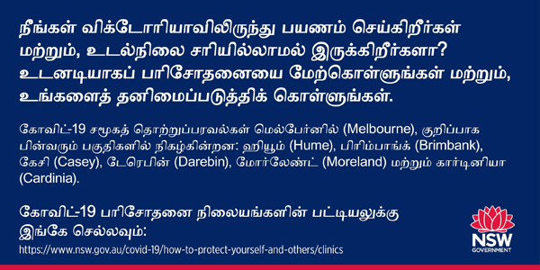 Avoid family gatherings - Portrait - Tamil