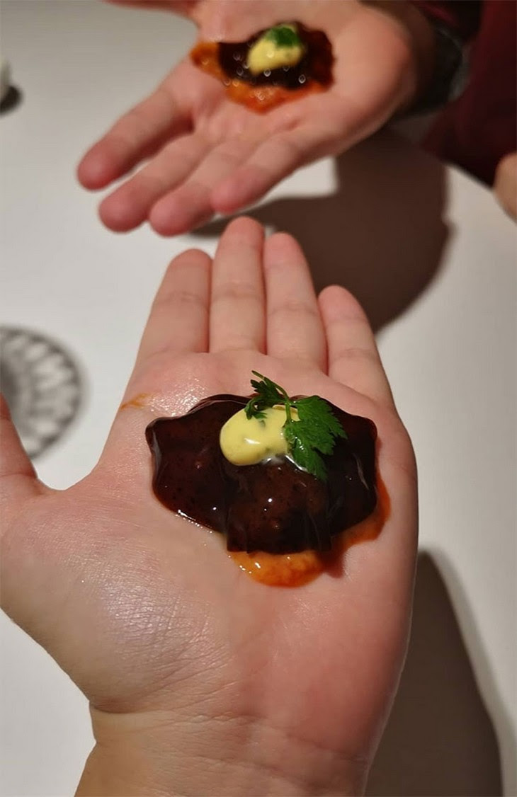 Chef Literally Made The Starter In Our Hand