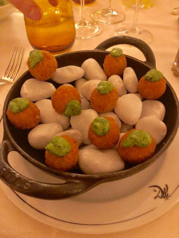 Don’t Eat The Rocks' - Waiter Upon Serving