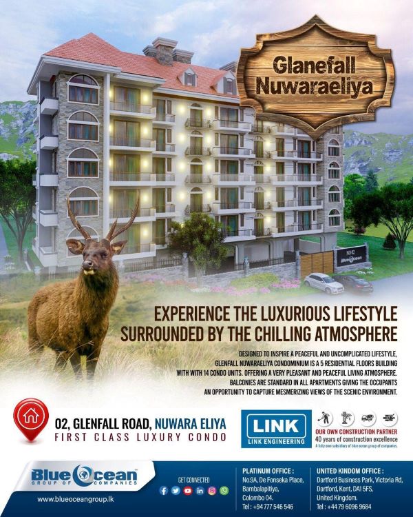 Glanefall Nuwaraeliya - Sri Lanka (first-class luxury Condos for sale)
