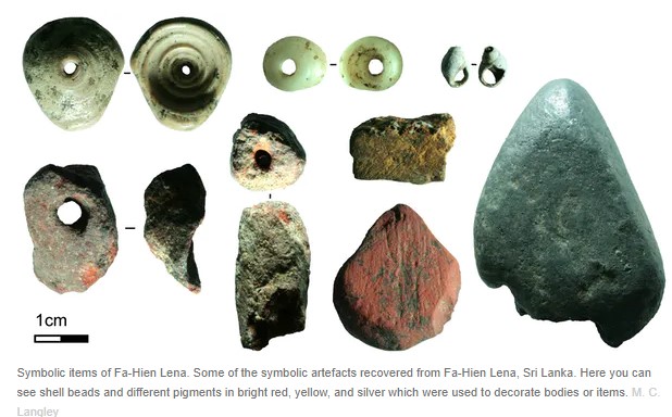 Symbolic items of Fa-Hien Lena