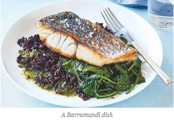 A Barramundi dish