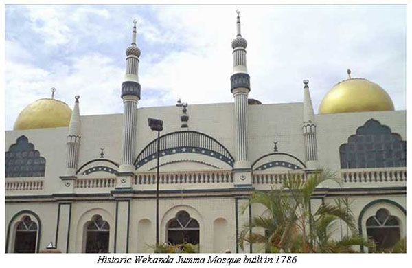 Historic Wekanda Jumma Mosque