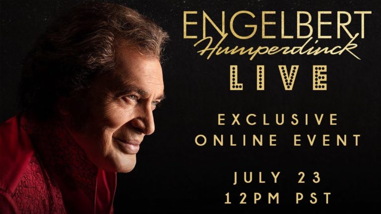 Engelbert Humperdinck invites you to a special live-streamed performance, Engelbert Live