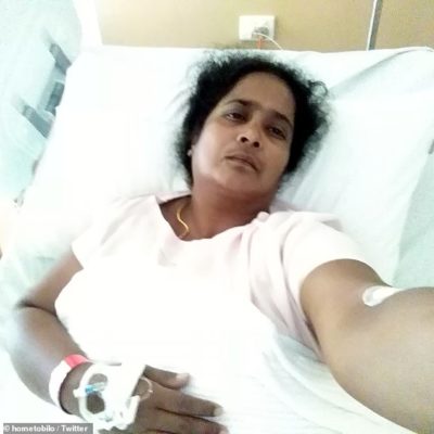 Priya was last month flow to hospital