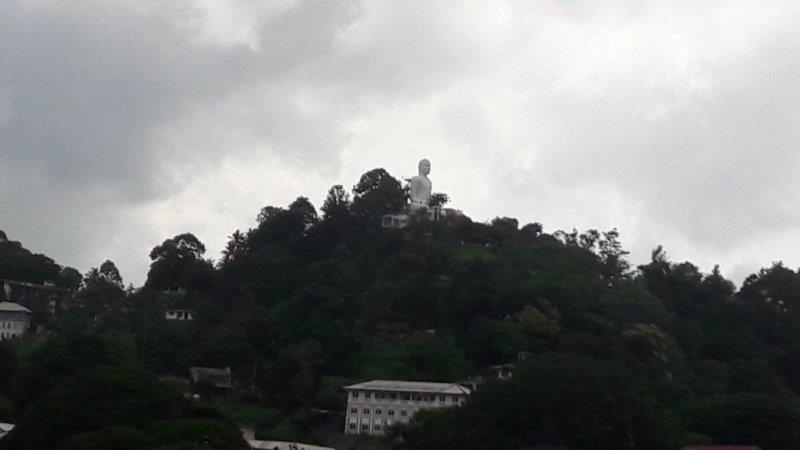 Bahirawa Kanda Vihara Buddha Statue in Kandy