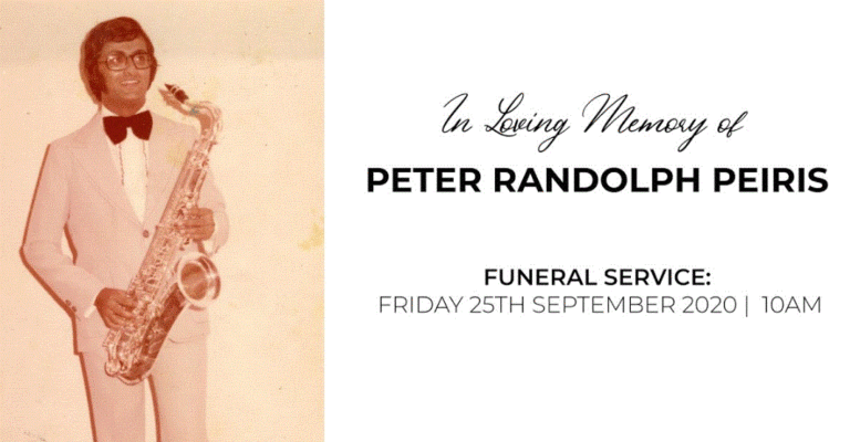 Obituary: Mr Randy Peries – Past President of St Peters College OBU Sydney NSW