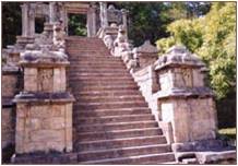 he staircase at Yapahuwa