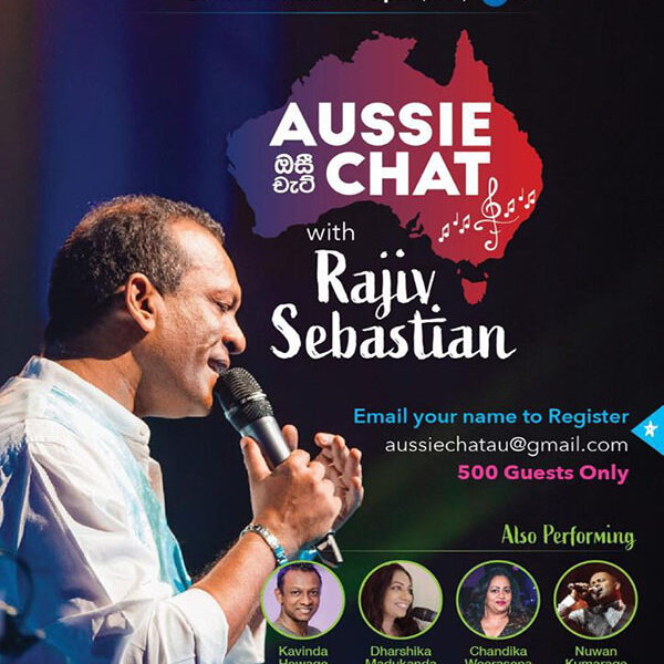 Aussie Chat with RAJIV SEBASTIAN Free online live performance for Australians – 29th November 7pm