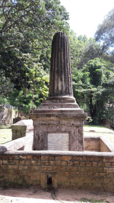 Tombstone of Sir John D'Oyly