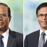 Commercial-Bank-Chairman-Justice-K.-Sripavan-and-Deputy-Chairman-Prof.-A.-K.-W.-Jayawardane