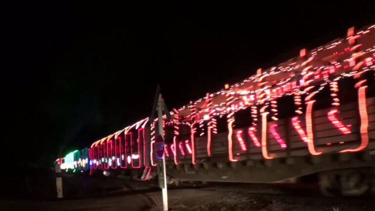 Christmas Train with Lights