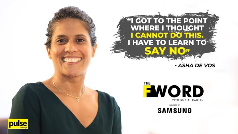 The F word with Smriti Daniel | Asha de Vos