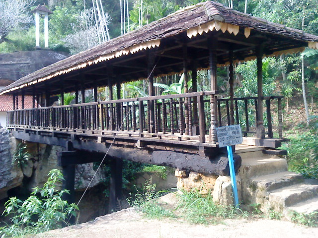 Bogoda Wooden Bridge - oldest surviving wooden bridge in Sri Lanka