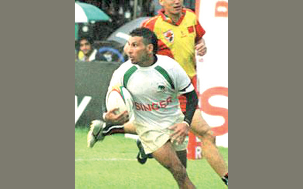 Lakala Perera excellent ruggerite and coach Althaf Nawaz