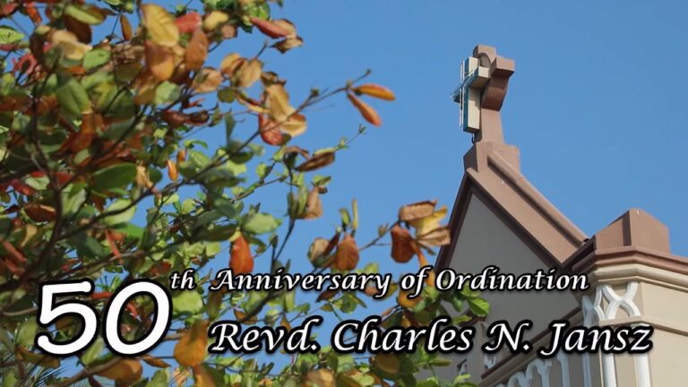 50th Anniversary of Ordination – Rev. Charles N. Jansz