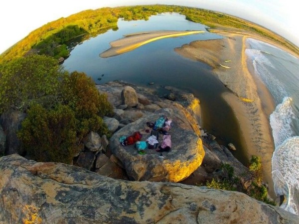 Crocodile Rock – archaeological site in Arugam Bay  By Arundathie Abeysinghe