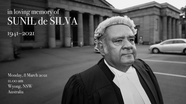 Remembering Mr Sunil de Silva – on his Death Anniversary 28th Feb 2022 – by an Old Boy of Royal College, Prof Suri Ratnapala