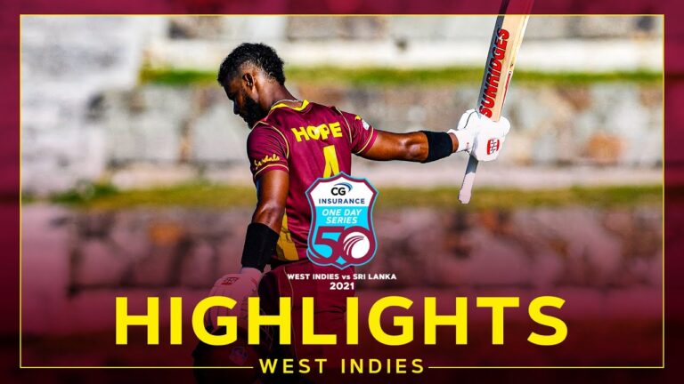 Watch Cricket Highlights – West Indies vs Sri Lanka – ODI March 2021