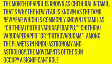Cultural factors associated with Tamil Hindu New Year By DR. SUBASHINI PATHMANATHAN