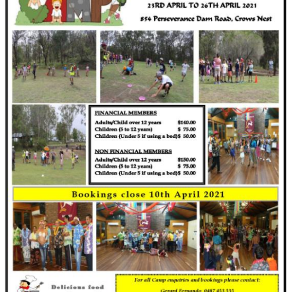 Silver fawn club family camp Lake Perseverance(Brisbane event)