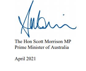 MESSAGE FROM THE PRIME MINISTER