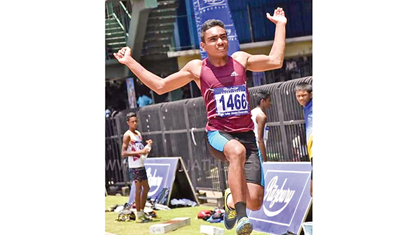 Athlete Okanda Chethina does his school proud-by Dilwin Mendis