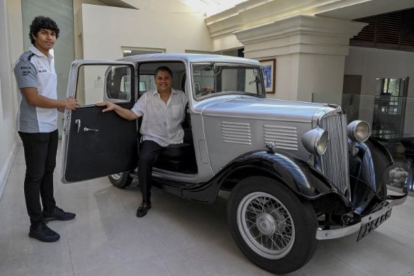 Prince Philip’s car is now a Sri Lankan royal artefact