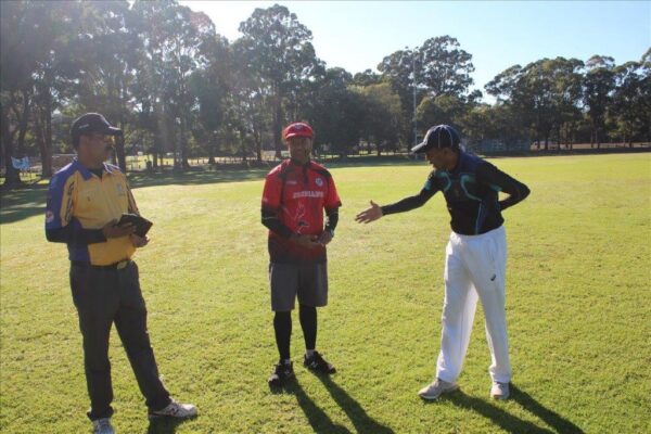 St John’s College (SJC) vs St Thomas’ College (STC) Inaugural Cricket Encounter – Sydney 25th April 2021 