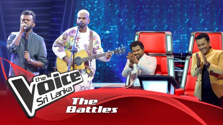 SRI LANKA’S NEWEST TELEVISION EXPERIENCE – The Voice Sri Lanka – The Battles : John Premshan V Geeth Prasanna | Home | The Voice Sri Lanka