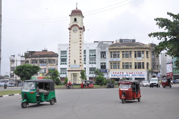 Khan Clock Tower - popular landmark in Pettah By Arundathie Abeysinghe