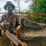 Lipton's statue at Lipton's Seat