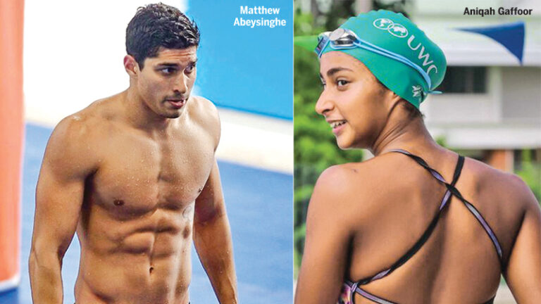 Swimmers Abeysinghe, Gaffoor recommended for Tokyo Olympics-by Dhammika Ratnaweera