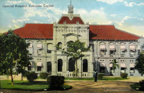 THE HOMES IN WARD PLACE IN ITS EARLY DAYS, WHEN IT WAS KNOWN AS THE HARLEY STREET OF COLOMBO