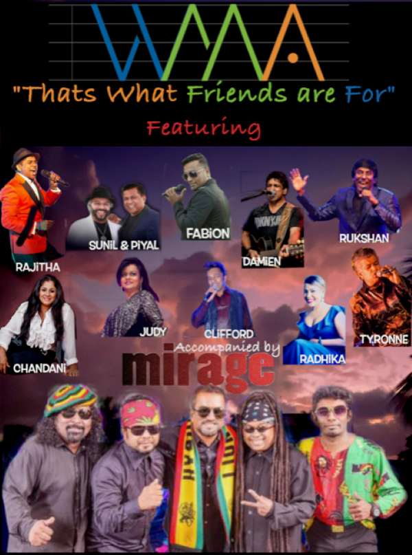 Western Musicians Association (WMA) - Virtual event – “That’s What Friends Are For”