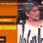 sunethra bandaranaike