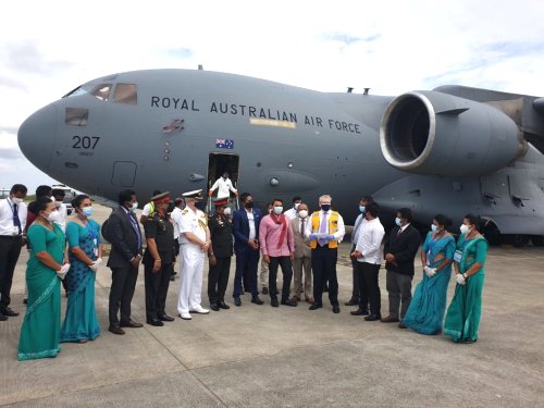 Australia delivers COVID-19 supplies to Sri Lanka